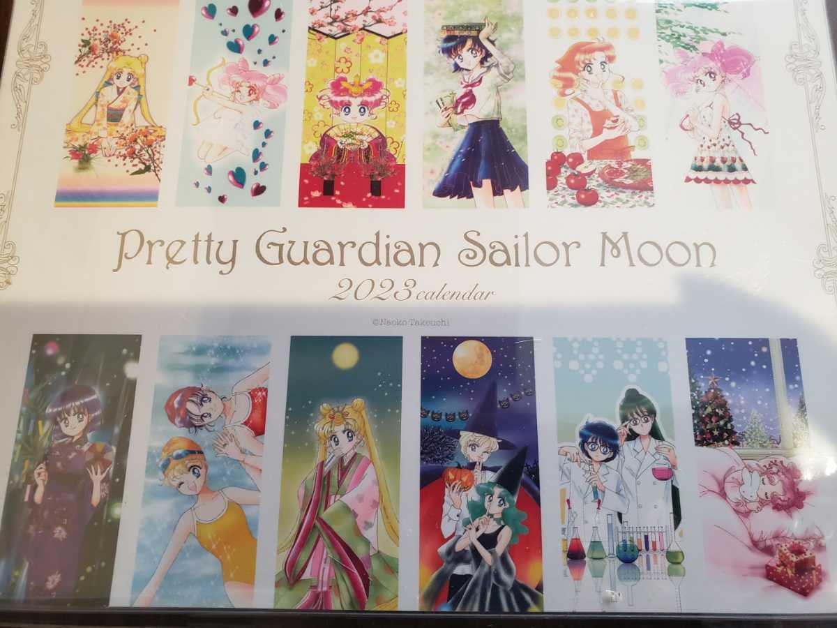 セーラームーン ファンクラブ会員限定グッズ 原画カレンダー セーラームーン ファンクラブ会員限定グッズ 原画カレンダーの